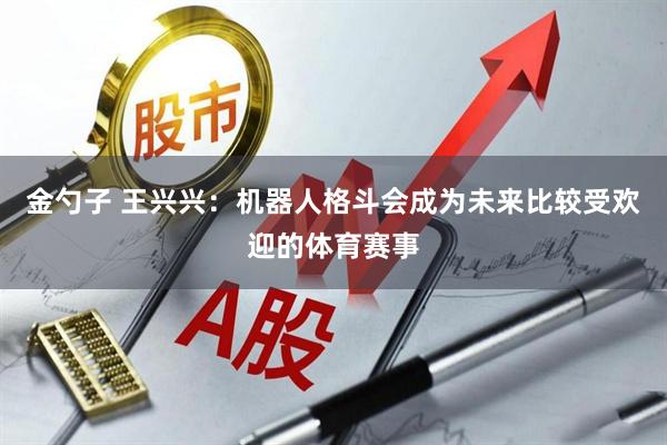 金勺子 王兴兴：机器人格斗会成为未来比较受欢迎的体育赛事