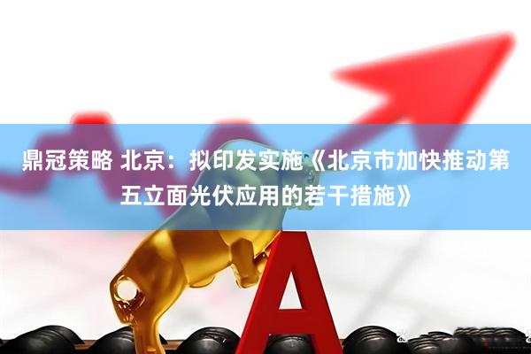 鼎冠策略 北京：拟印发实施《北京市加快推动第五立面光伏应用的若干措施》
